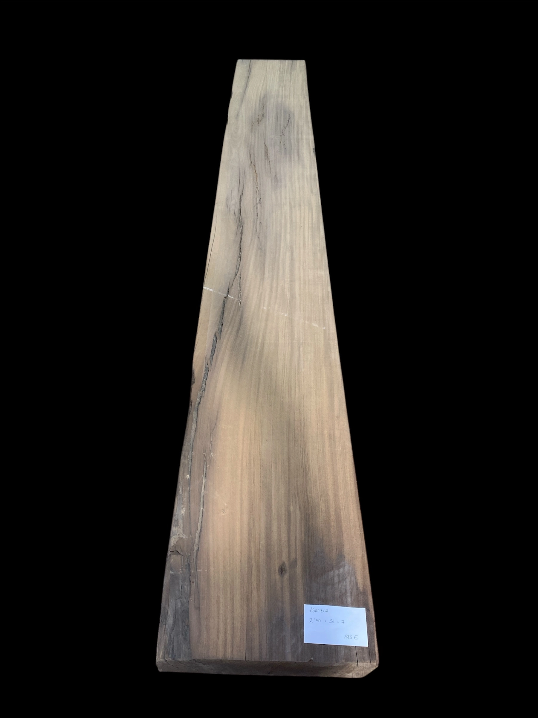 Tablón de madera Asamela