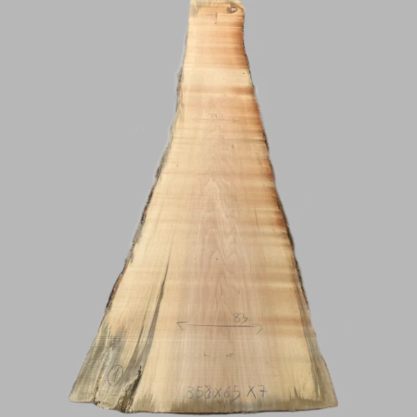 Tablón de Maple o Álamo, largo de 7 cm grosor