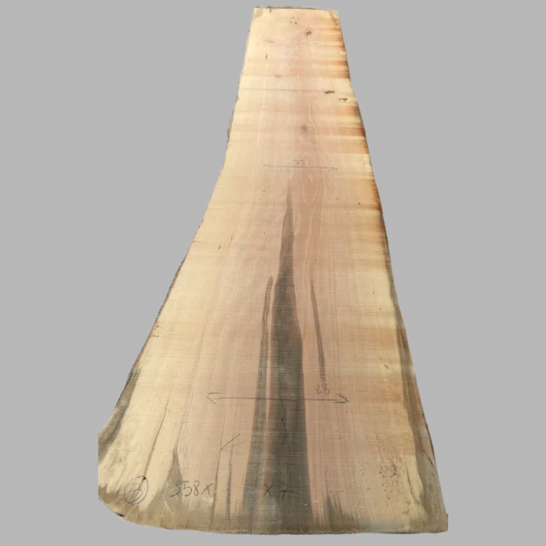 Tablón de Maple o Álamo, largo de 7 cm grosor