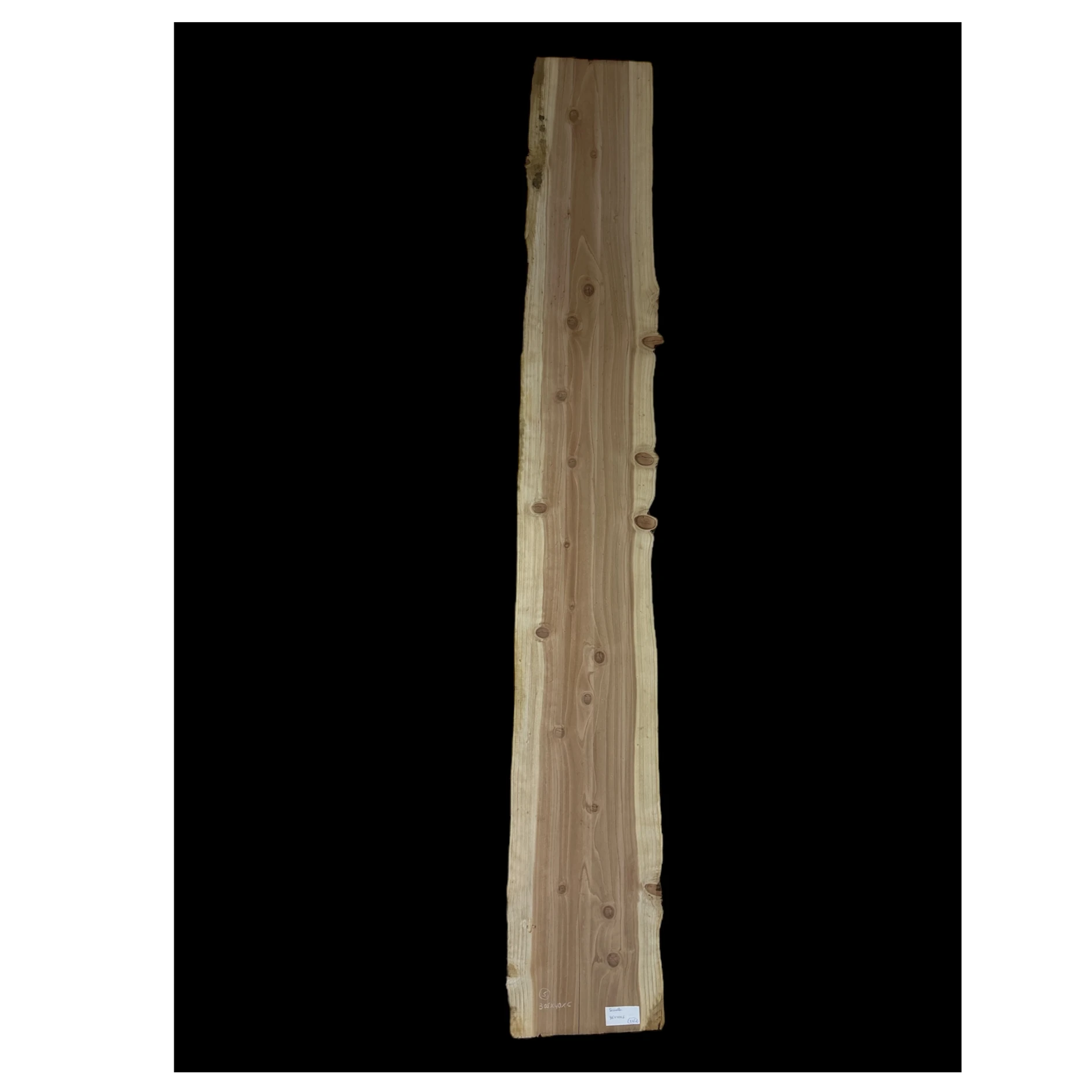 Tablón de madera de Secuoya 6 cm de grosor