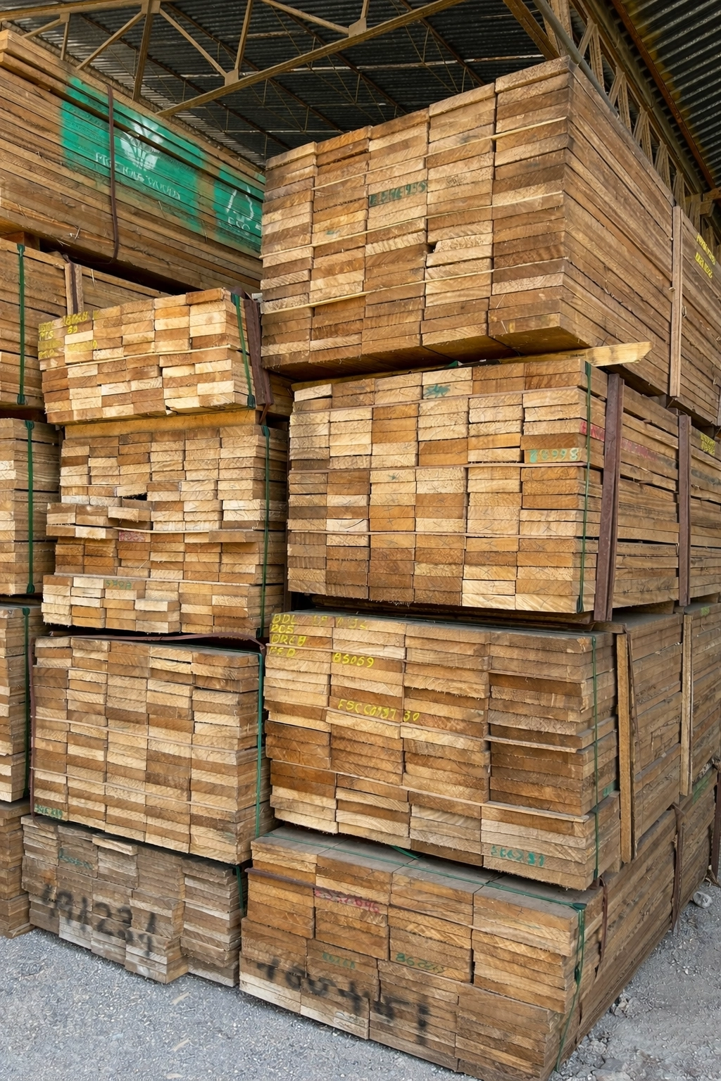 Madera BreuBlanc: Tablillas de madera maciza en bruto
