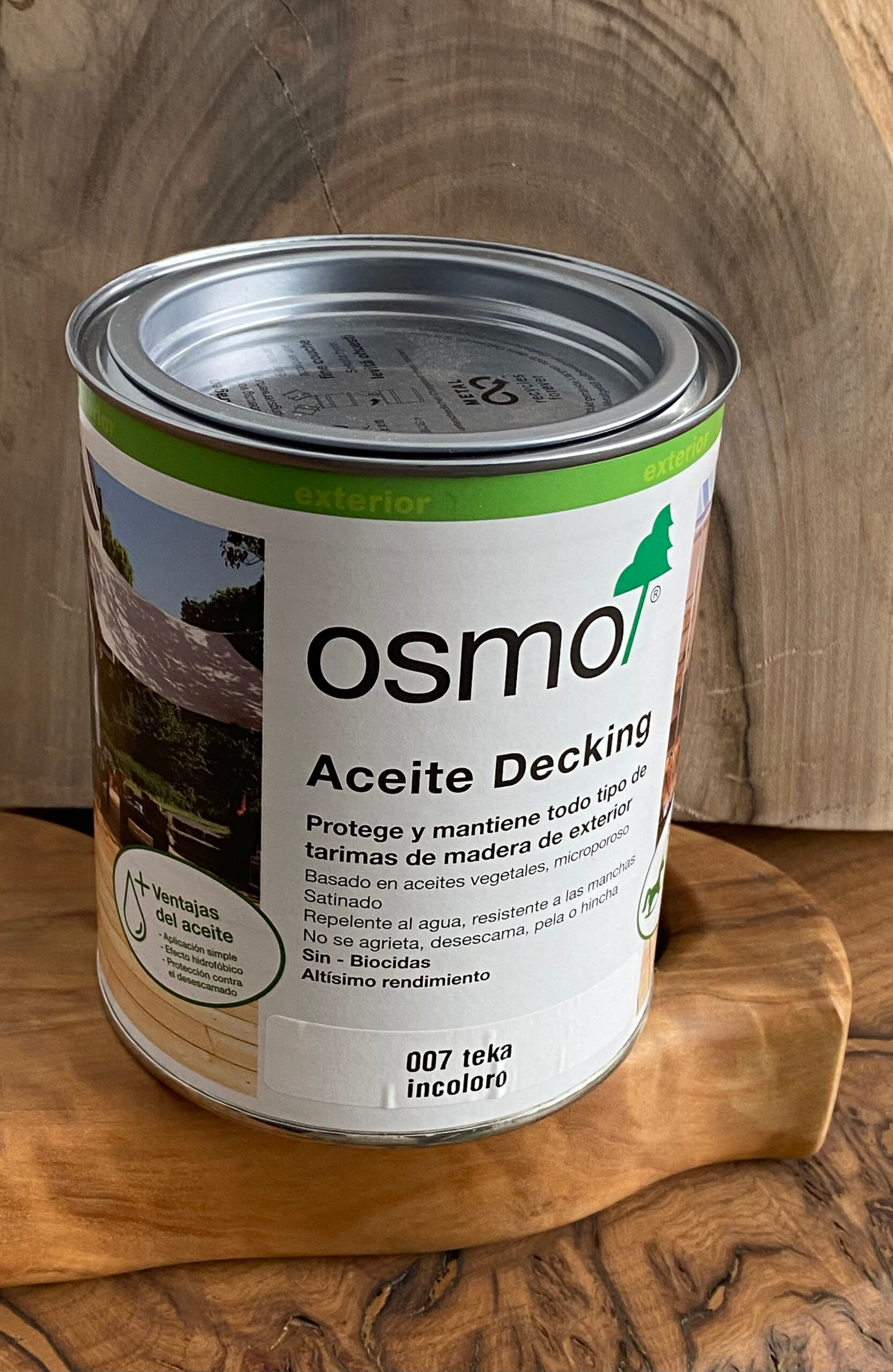 Aceite Decking Osmos Original Teka Incoloro 007 Litros